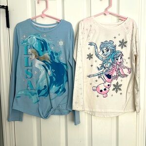 Disney Frozen long sleeve T’s bundle